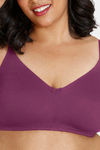 Zivame True Curv Double Layered Non Wired 3/4th Coverage Sag Lift Bra - Purple Potion — thumbnail 4